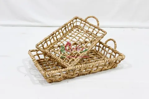 Rattan Export Water Hyacinth Tray - REX-SD10530A-2NA