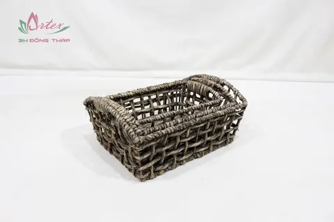 Rattan Export Woven Water Hyacinth Basket for Storage Home - REX-SD10540A-3BR