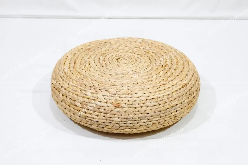 Rattan Export Water Hyacinth Stool - REX-SD10697A-1NA