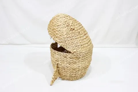 Rattan Export animal Shark shape water hyacinth storage basket - REX-SD10749A-1NA