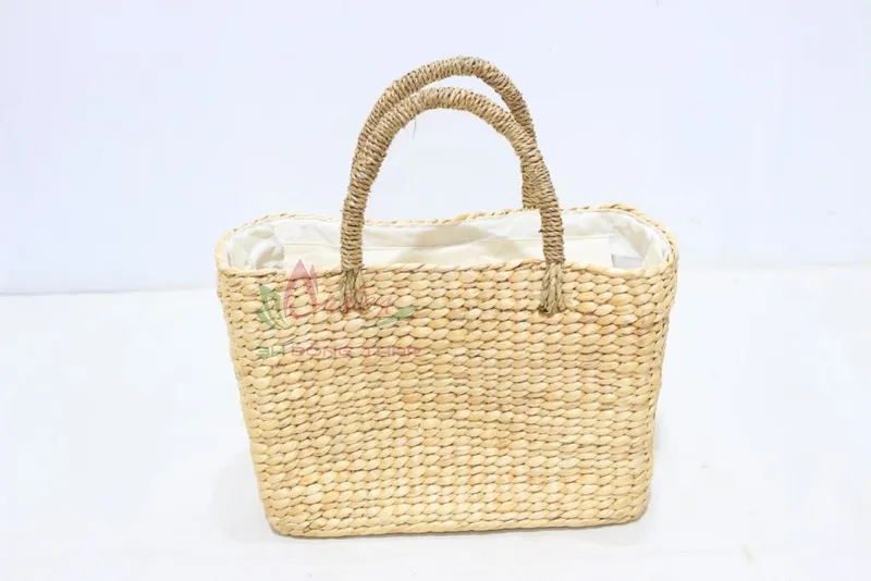Rattan Export Water Hyacinth Handbag - REX-SD1417A-1NA