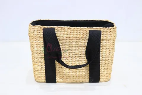 Rattan Export Water Hyacinth Handbag - REX-SD1418A-1NA