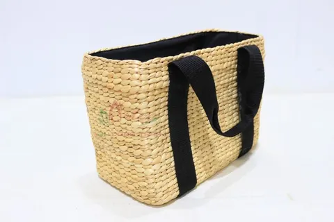 Rattan Export Water Hyacinth Handbag - REX-SD1418A-1NA