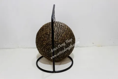Rattan Export Water Hyacinth Pet Basket - REX-SD1650A-1BL01