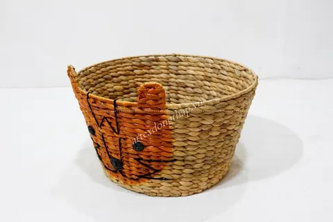Rattan Export Water Hyacinth Animal Basket - REX-SD1873A-1MC