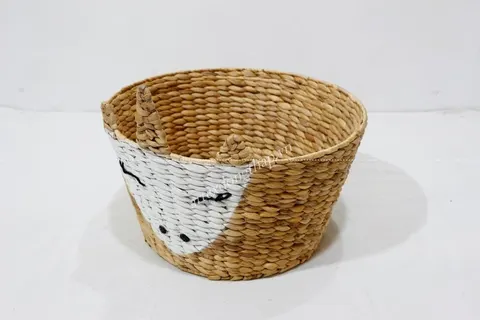 Rattan Export Water Hyacinth Animal Basket - REX-SD1874A-1MC