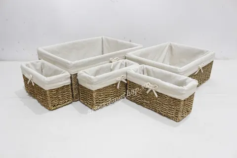 Rattan Export Seagrass Basket - REX-SD1963A-5NA