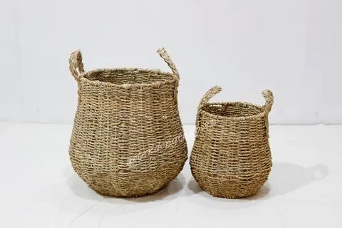 Rattan Export Seagrass Basket - REX-SD1982A-2NA