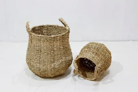 Rattan Export Seagrass Basket - REX-SD1982A-2NA