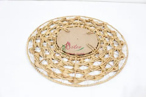 Rattan Export Boho Handmade Woven Wall Mirror for Living Room & Bedroom - REX-SD2001A-1NA