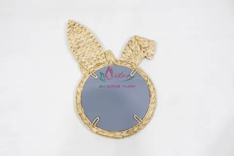 Rattan Export Natural Woven Wall Mirror for Home Decoration & Interior Design - REX-SD2011A-1NA