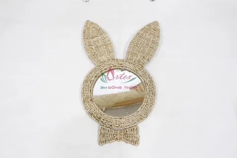 Rattan Export Custom Water Hyacinth & Seagrass Wall Mirrors Factory Direct - REX-SD2012A-1NA