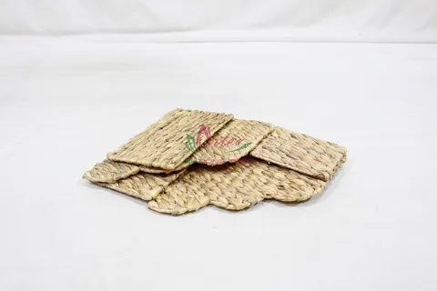 Rattan Export Handwoven Water Hyacinth Storage Basket, foldable magazine basket - REX-SD20694A-1NA