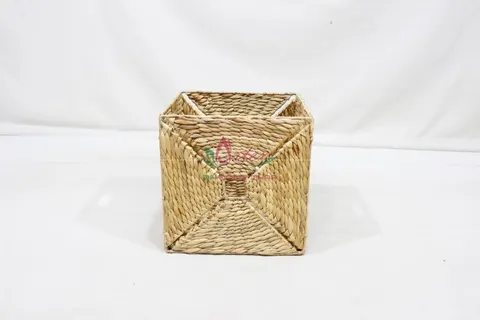 Rattan Export Foldable Natural Woven Storage basket for Home Organization, foldable storage - REX-SD20697A-1NA