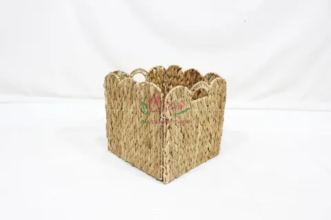 Rattan Export Collapsible Woven Storage Hamper for Home Organization, foldable storage - REX-SD20699A-1NA
