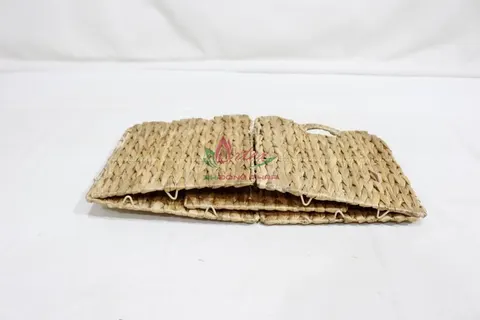 Rattan Export Collapsible Woven Storage Hamper for Home Organization, foldable storage - REX-SD20699A-1NA