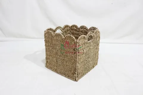 Rattan Export Space-Saving Handwoven Storage Basket, foldable storage - REX-SD20699B-1NA