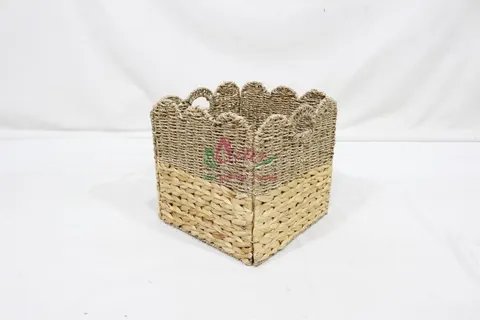 Rattan Export Foldable Natural Woven Storage basket for Home Organization, foldable storage - REX-SD20699C-1NA