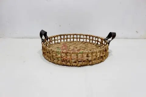 Rattan Export Water Hyacinth Tray - REX-SD3105Q-1NA