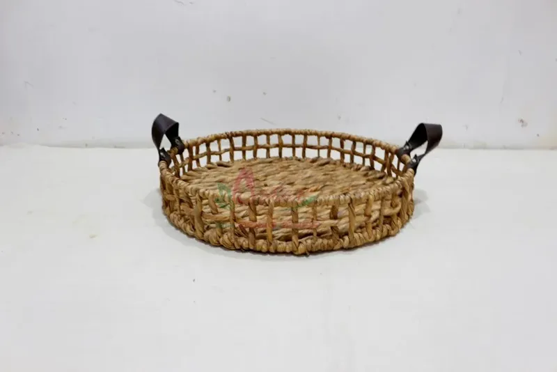 Rattan Export Water Hyacinth Tray - REX-SD3105Q-1NA