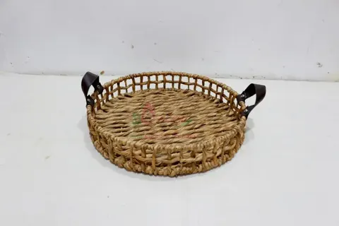 Rattan Export Water Hyacinth Tray - REX-SD3105Q-1NA