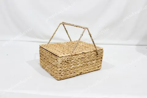 Rattan Export Water hyacinth Picnic Basket - REX-SD4451A-1NA