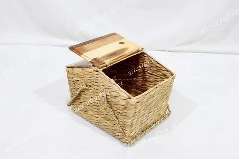 Rattan Export Water hyacinth Picnic Basket - REX-SD4453A-1NA