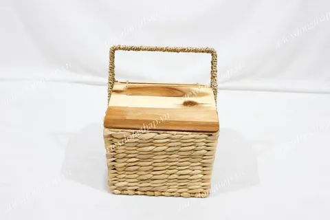 Rattan Export Water hyacinth Picnic Basket - REX-SD4453A-1NA
