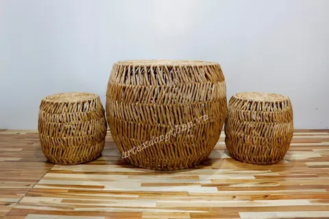Rattan Export Water hyacinth coffee table - REX-SD5191A-3NA