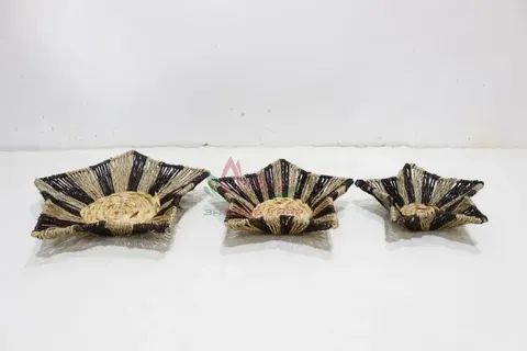 Rattan Export Water Hyacinth Tray - REX-SD6695H-3MC