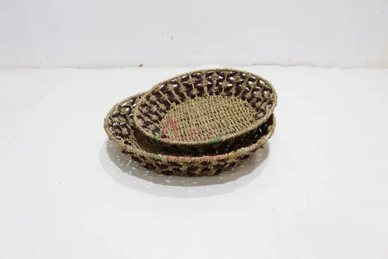 Rattan Export Water Hyacinth Tray - REX-SD7626F-2MC