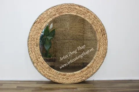 Rattan Export Water Hyacinth Mirror - REX-SD7738A-1NA
