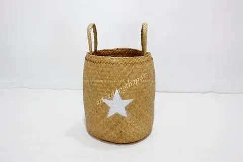 Rattan Export Palm Leaf Basket - REX-SD8677K-3NA