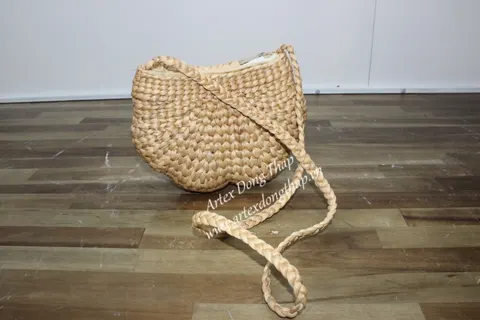 Rattan Export Water Hyacinth Handbag - REX-SD8789A-1NA