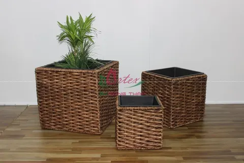 Rattan Export Water hyacinth planter - REX-SD9200A-3BR02