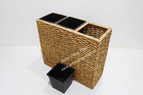 Rattan Export Water hyacinth planter - REX-SD9213A-1NA