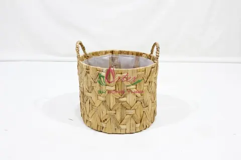 Rattan Export Water hyacinth Storage Basket - REX-SD10547A-3NA