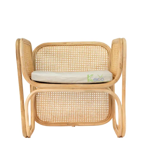 Rattan Export Silla de ratán vietnamita de estilo boho para el hogar - REX-8423071765