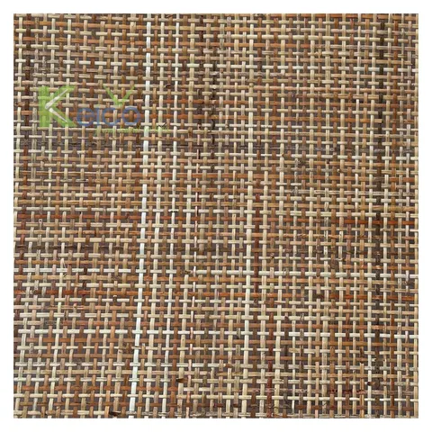 Rattan Export Lưới mây cuộn họa tiết vuông phối màu tự nhiên bán chạy 2024 - REX-RTR-08