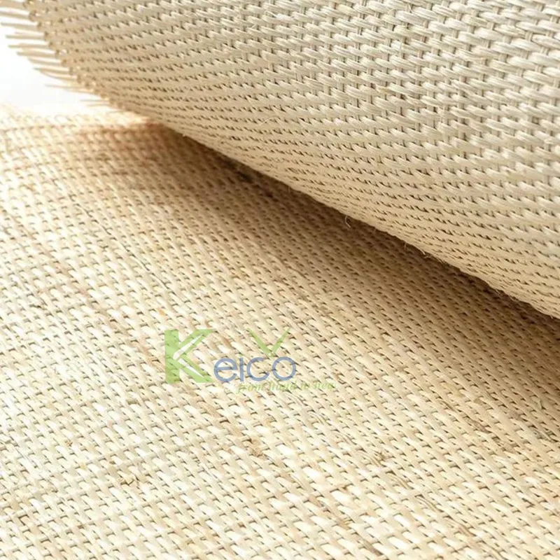 Rattan Export Rejilla de ratán superventas 2024 en blanco natural con patrón tejido básico, fácil de aplicar - REX-RTR-13