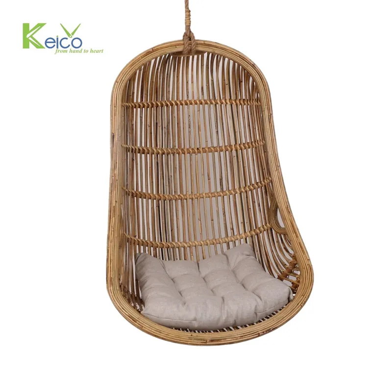 Rattan Export Wicker hanging rattan Swing chair, rattan handmade swing - REX-8423090611