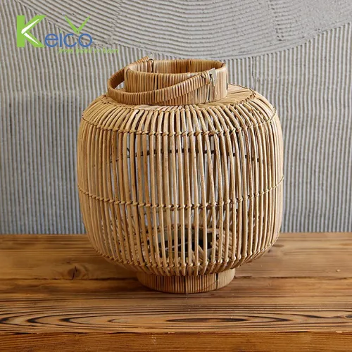 Rattan Export Portacandela in rattan all'ingrosso, prodotto in Vietnam - REX-8423071225