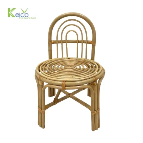 Rattan Export Poltrona in rattan dal design rustico, prodotta in Vietnam - REX-8423081131