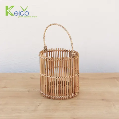 Rattan Export Wicker candle holder new collection for wholesaler made in Vietnam - REX-8423071021