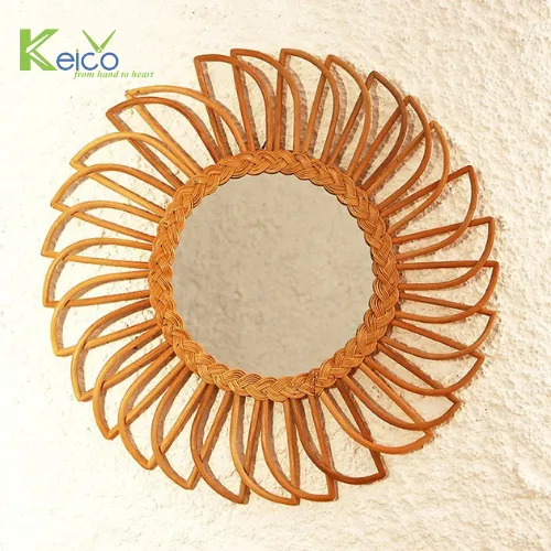 Rattan Export Decoración de pared ecológica de nuevo diseño 60 cm para mayoristas - REX-8423070529