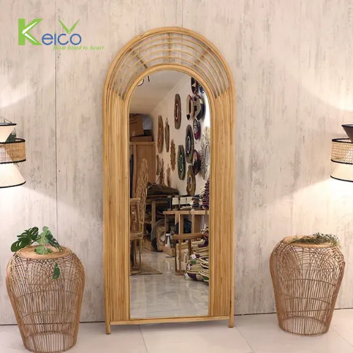 Rattan Export Decoración de pared de ratán de tendencia 80×185 cm, fabricada en Vietnam - REX-8423070526