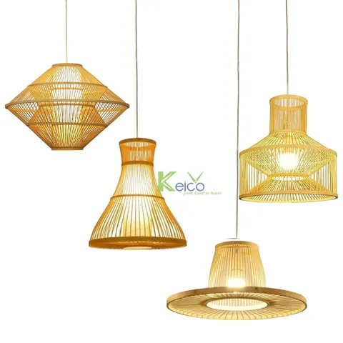 Rattan Export Bamboo Sticks Pendant Lamp - REX-8423090612