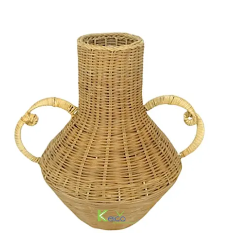 Rattan Export Bình mây – Sự kết hợp hoàn hảo giữa vẻ tự nhiên thanh lịch & nét duyên vượt thời gian cho bộ sưu tập trang trí mới 2025 - REX-25011402-1