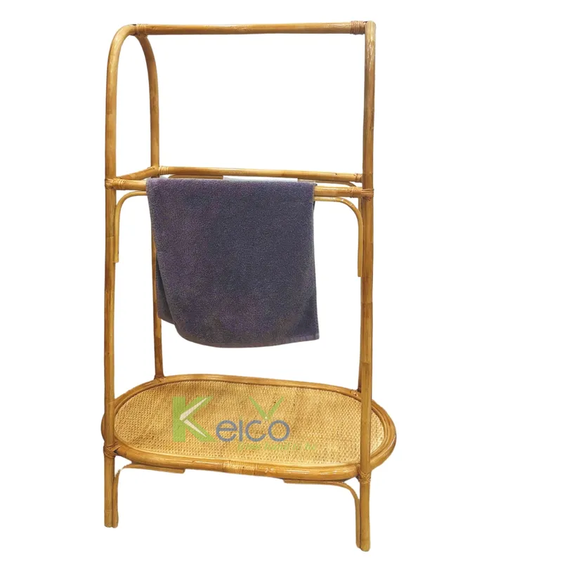 Rattan Export Portasciugamani in rattan ecologico: organizzazione elegante e sostenibile per la casa - REX-24112601