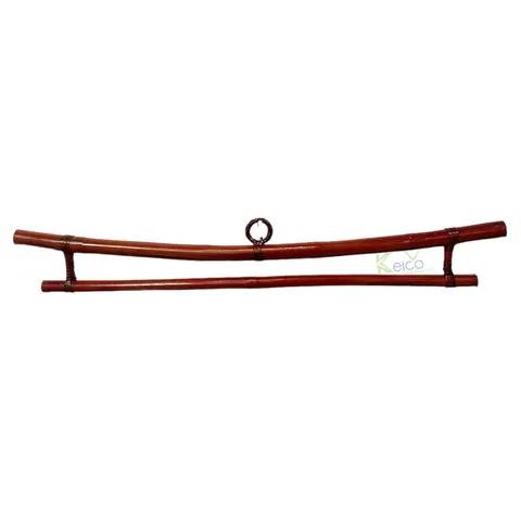 Rattan Export Detachable vintage-style smoked bamboo clothes hanger from Vietnam handicrafts - REX-24102501